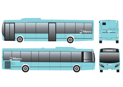 ebus Waiheke Bus – Livery for new buses