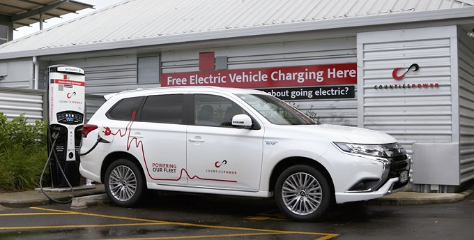 Counties Power EV charging