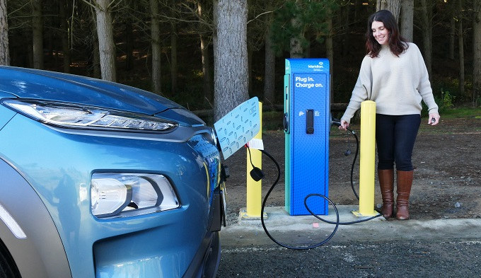 Meridian Energy EV charger