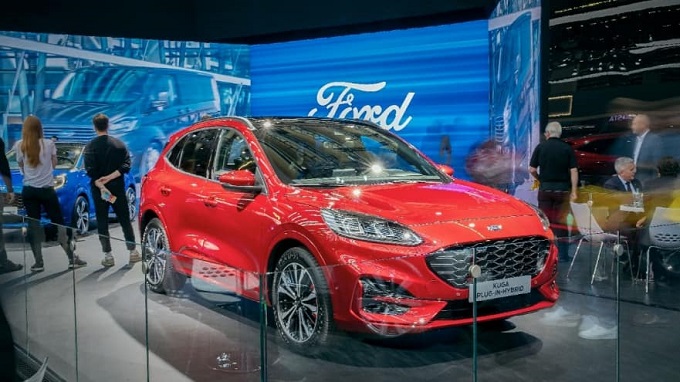 Ford electrified vehicle Frankfurt show