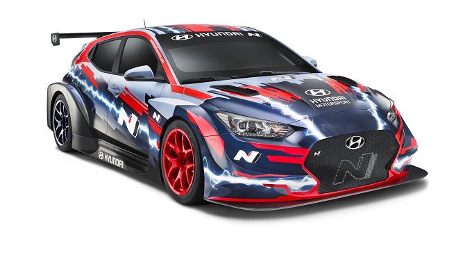 Hyundai Veloster N ETCR electric racer