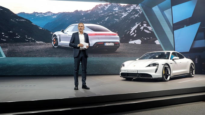 Porsche Taycan Frankfurt motor show