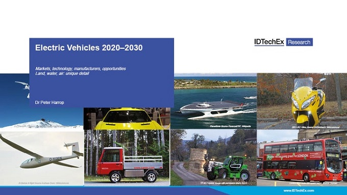 EVs 2020-2030 IDTechEx