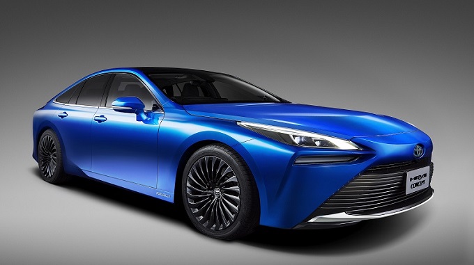IMAGE_Mirai concept vehicle, front three quarter shot