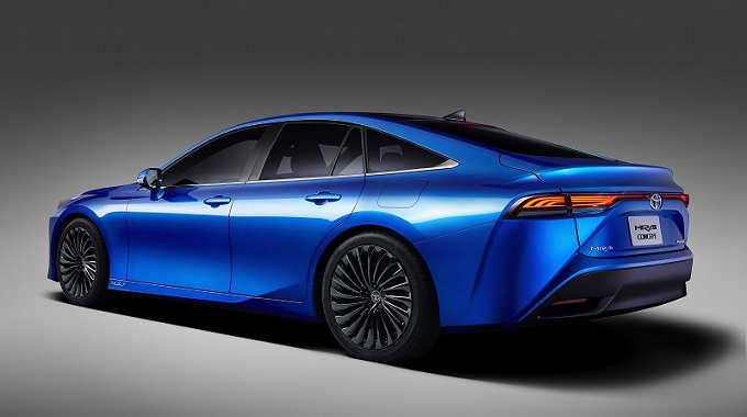 IMAGE_Mirai concept vehicle, rear three quarter shot