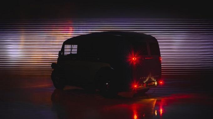 Morris JE electric van teaser