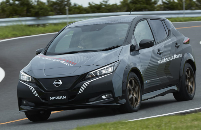 Nissan EV trial car