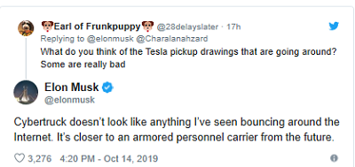 Tesla ute tweet 1