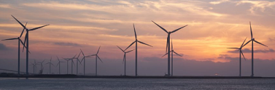 wind turbines