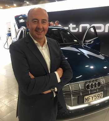 BBT 2019 Dean Sheed Audi NZ with e-tron 1