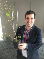 BBT 2019 Mahmood Hikmet with native tree (all panelists got one)
