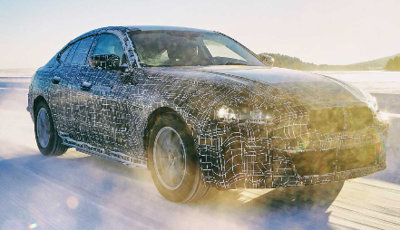 BMW i4 camouflage