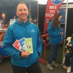 Zane Bray at the Auckland Transport stand.