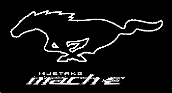 Mustang Mach-E symbol
