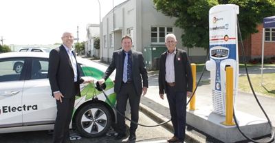 Foxton EV charging station opening Dec 2019