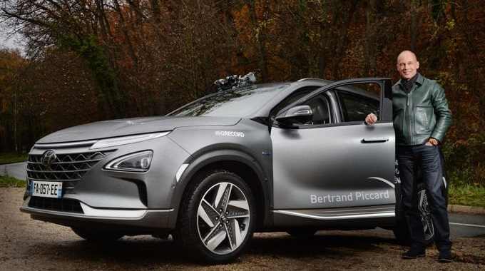 Hyundai Nexo Bertrand Piccard
