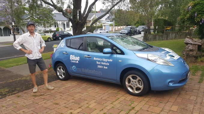 car barlev blue cars road trip Dec 2019