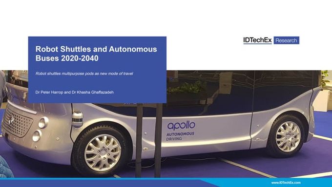IDTechEx robot shuttles