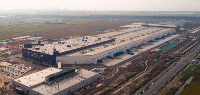 Tesla Shanghai Gigafactory 3