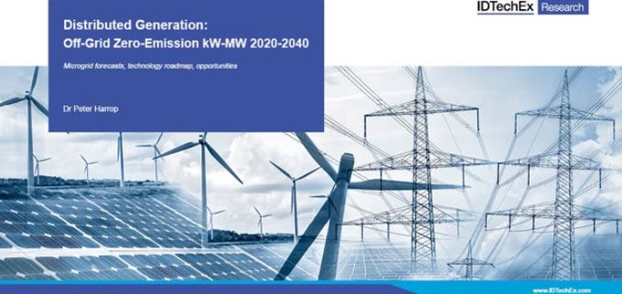 zero emission off-grid IDTechEx report