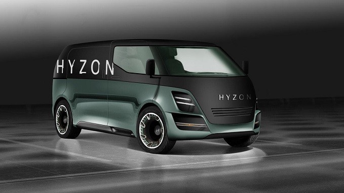 Hyzon-delivery-van