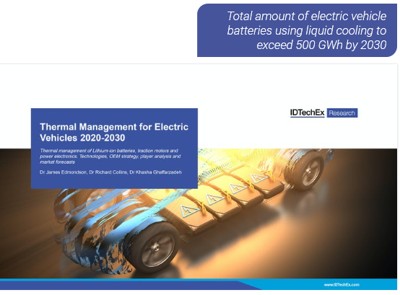 IDTechEX EV thermal management