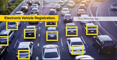 Kapsch electronic vehicle identification