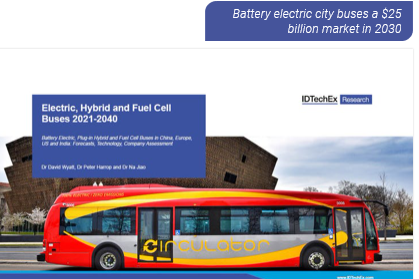 IDTechEx e-buses
