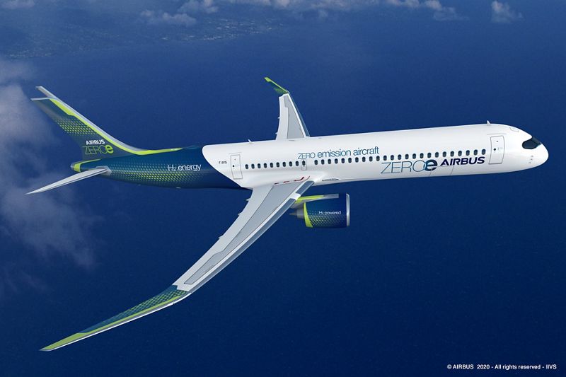 AirbusZEROe Turbofan Concept