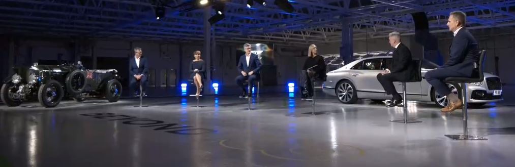 Bentley Motors livestream Beyond 100 3