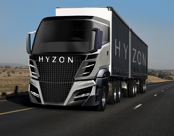 Hyzon FCEV truck 1