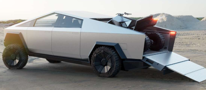 Tesla-Cybertruck-with-quad