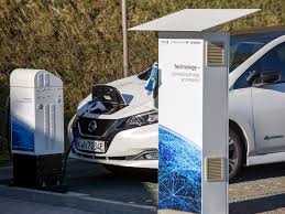 Chademo-charger-and-Nissan-Leaf