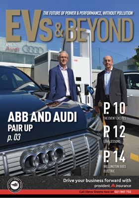 EVs & Beyond — April 2021 cover