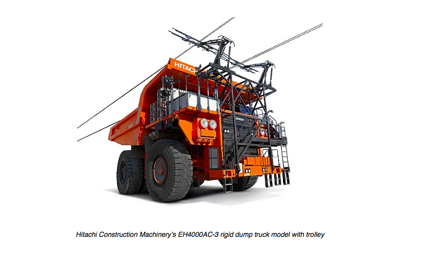 ABB Hitachi e-dump truck