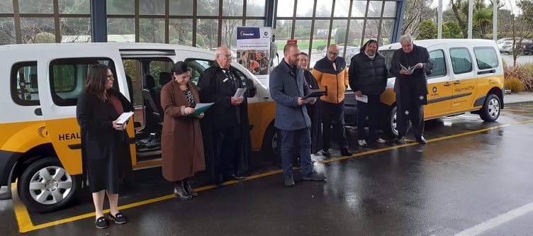 Launch-of-St-John-Renault-Kangoo-EV-health-shuttle-Invercargill