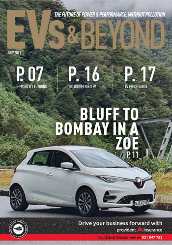 EVs & Beyond — July 2021 cover