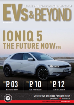 EVs & Beyond — November 2021 cover