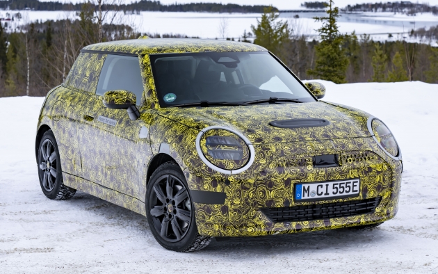 Mini-3-door-EV-winter-test