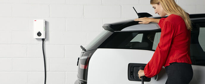ABB-EV-home-charger-girl