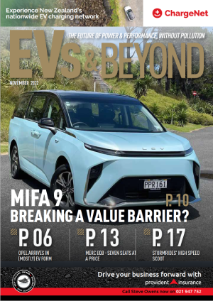 EVs & Beyond — November 2022 cover