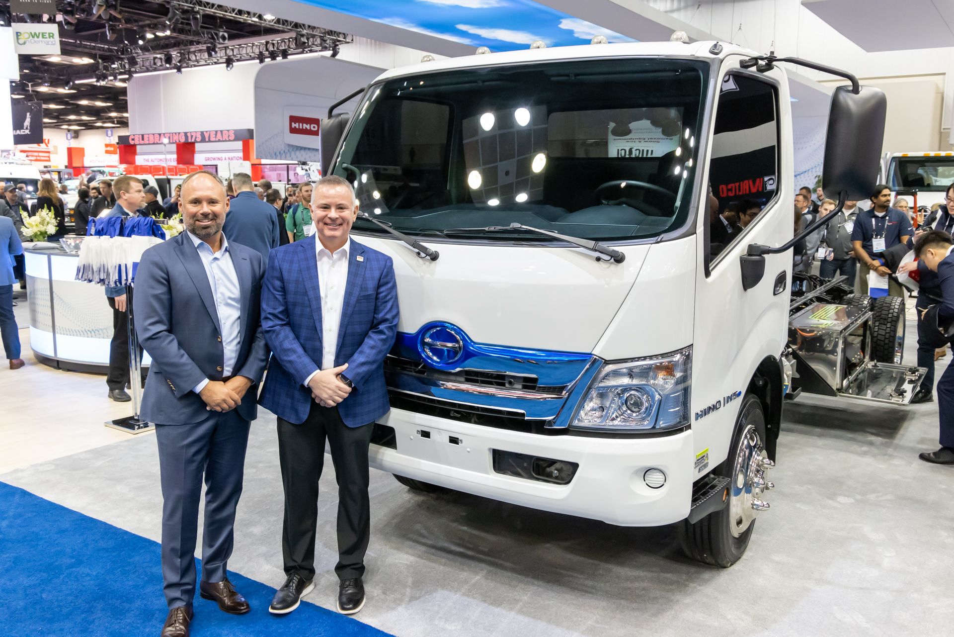 Hino-Trucks-and-SEA-Electric-Tony-Fairweather-and-Glenn-Ellis