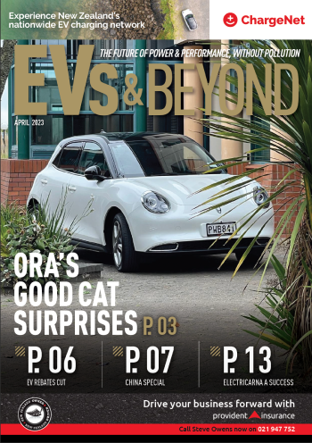 EVs & Beyond — April 2023 cover