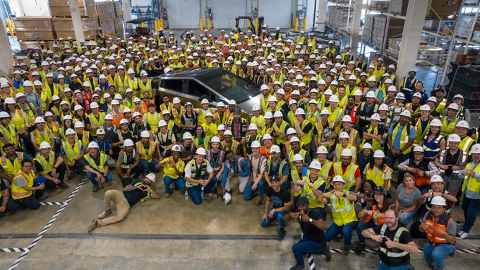 Cyvertruck-first-one-built-at-Texas-plant-1