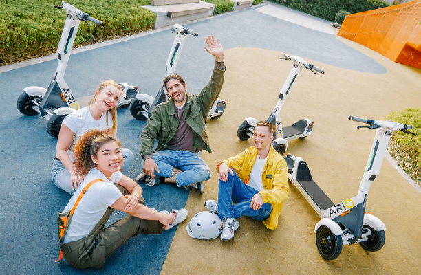 Ario e-scooters
