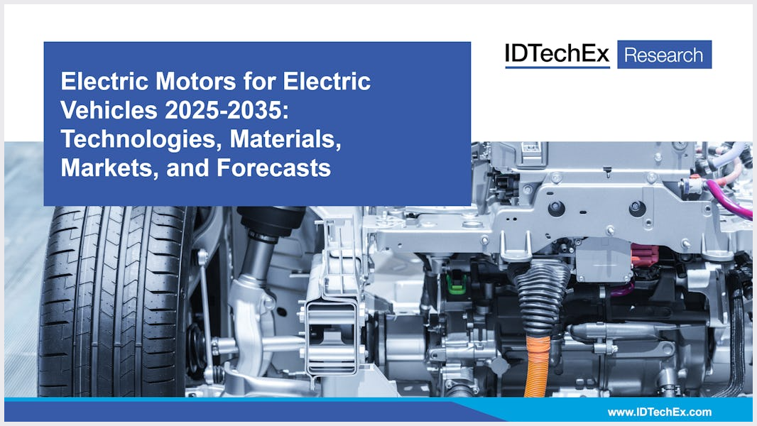 IDTechEx electric motors 2025-2035