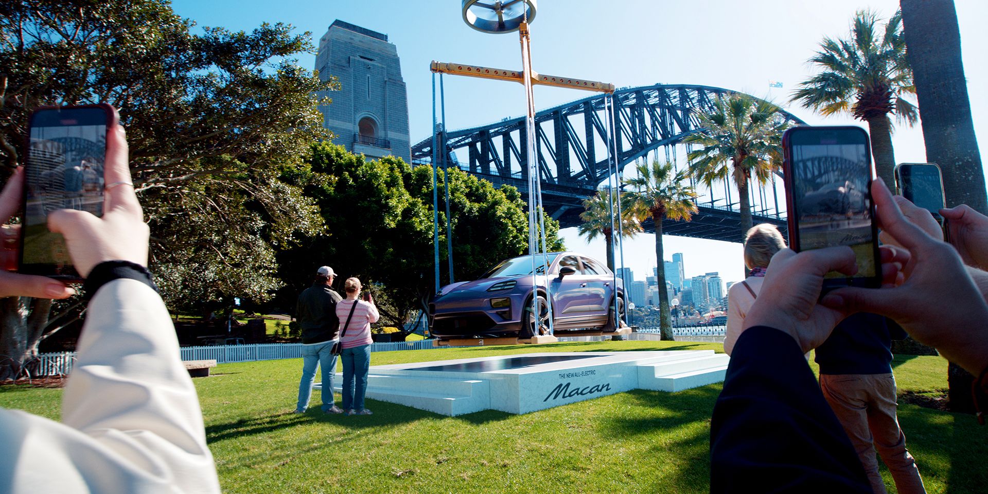 Porsche Electric Macan Activation Sydney