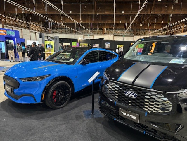 Ford stand at Electro Mobility Expo 2024