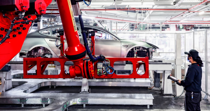 Tesla manufacturing 1