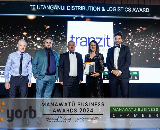 Tranzit at Manawatu Business Awards